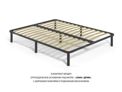 Кровать Lonax Элоиза велюр Dolly-2 (с подъемным механизмом) 200х200