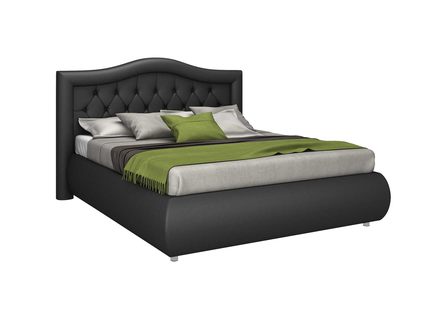 Кровать Sleeptek Premier 6 Экокожа Black 266