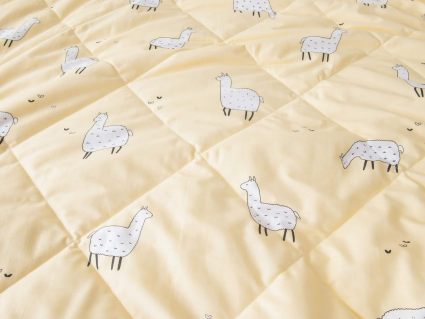 Комплект постельного белья Софи де Марко Альпака (желтый) с одеялом 1,5-спальный