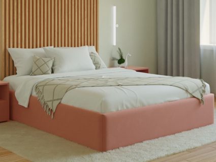 Кровать Lonax Белла велюр Dolly-13 (с основанием) 180х190