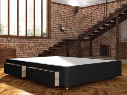 Кровать Mr.Mattress Site Box экокожа Black 251