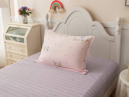 Комплект постельного белья Софи де Марко Зайчата (розовый) 1,5-спальный