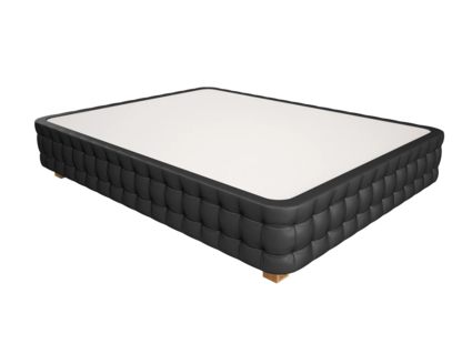 Кровать Mr.Mattress Twin Box экокожа Black 140х200