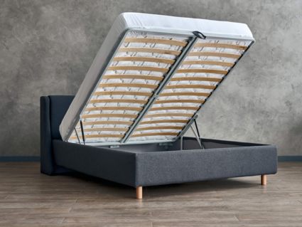 Кровать Сонум Barcelona Кашемир Бежевый (с подъемным механизмом) 80х190