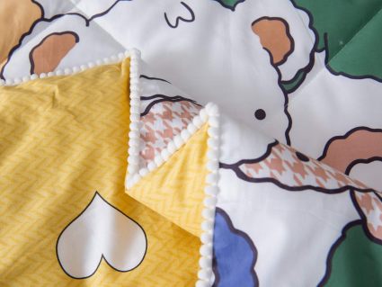 Комплект постельного белья Софи де Марко Медвежата (желтый) с одеялом 1,5-спальный