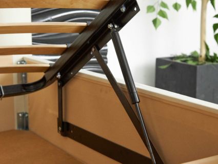 Кровать Димакс Лероса Крем с подъемным механизмом 180х200