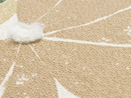 Декоративная подушка Tkano Ethnic Flowers с фактурным рисунком 45х45