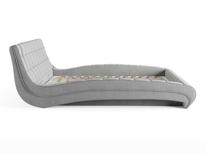 Кровать Сонум Milano Рогожка Мокко (с подъемным механизмом)