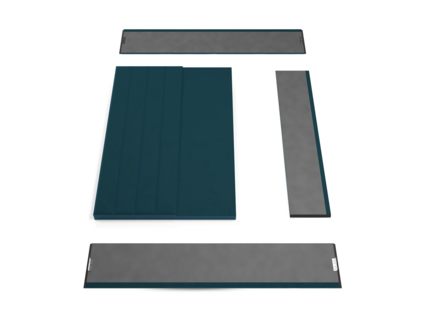 Кровать Lonax Кармела велюр Dolly-17 (с основанием) 200х195