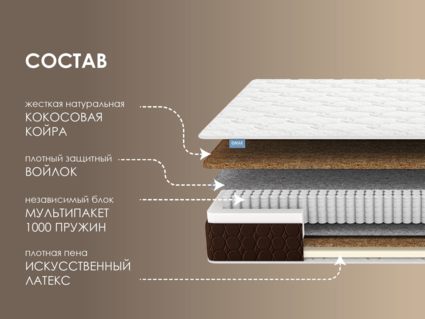 Матрас Димакс Мега Лайт хард 35