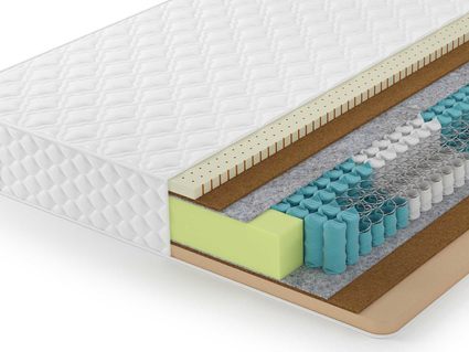 Матрас Lonax Memory-Latex Medium TFK 5 Zone 37