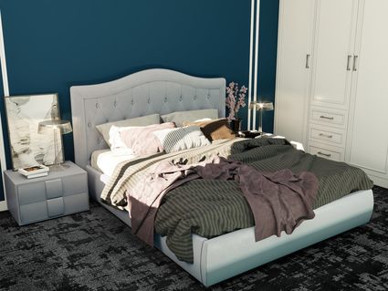 Кровать Димакс Эридан Нуар с подъемным механизмом 160х190