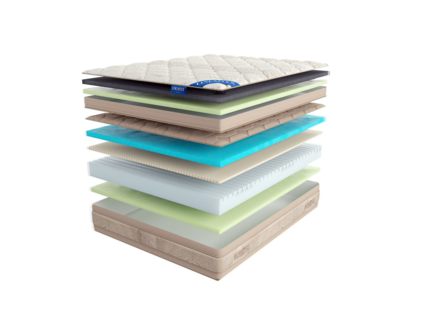 Матрас LineaFlex Kristal 42 c топпером 100х185