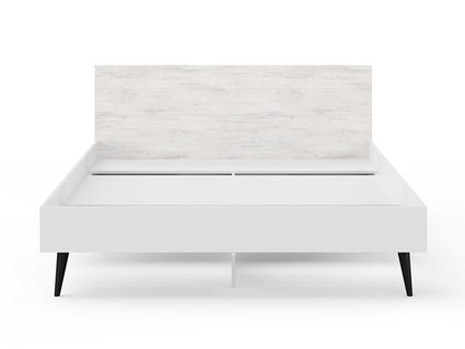 Кровать Сонум Ines Ясмунд + белый 180х190