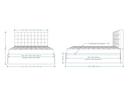 Кровать Lonax Аврора велюр Dolly-13 (с основанием)