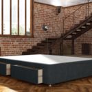 Кровать Mr.Mattress Site Box велюр Grey 180х200