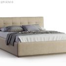 Кровать Nuvola Parma Bravo cream (с подъемным механизмом) 120х190