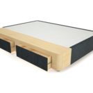 Кровать Mr.Mattress Site Box велюр Grey 180х195