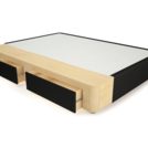 Кровать Mr.Mattress Site Box экокожа Black 200х195