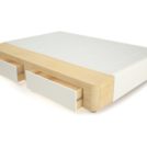 Кровать Mr.Mattress Site Box экокожа White 120х190